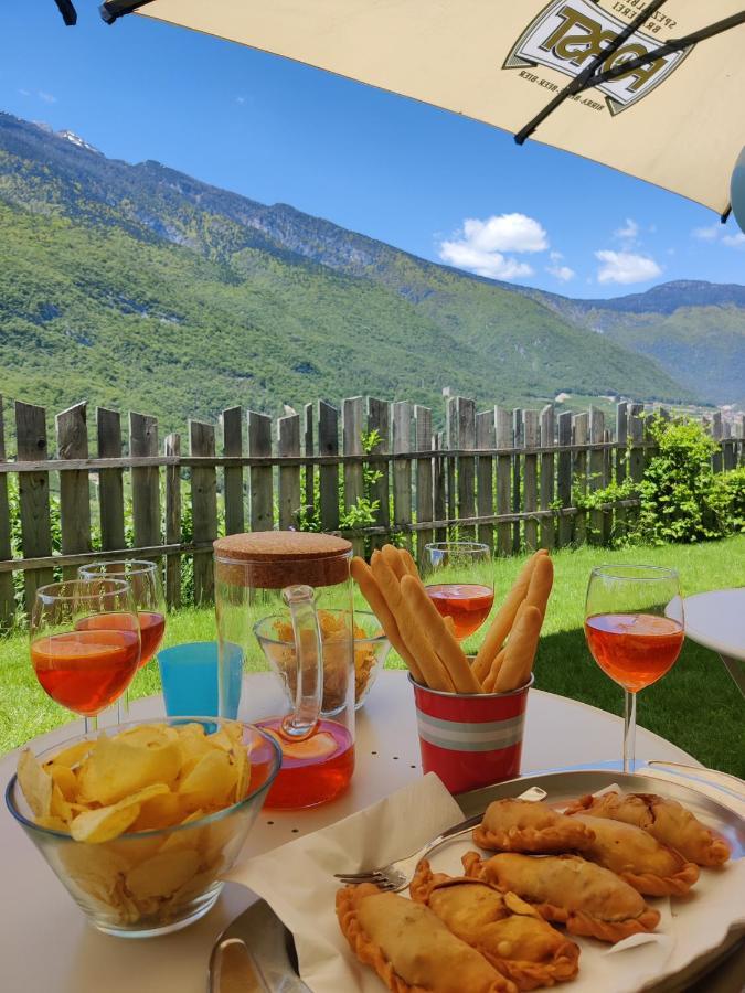 Vila Bio Agritur Al Bait Spormaggiore Exteriér fotografie